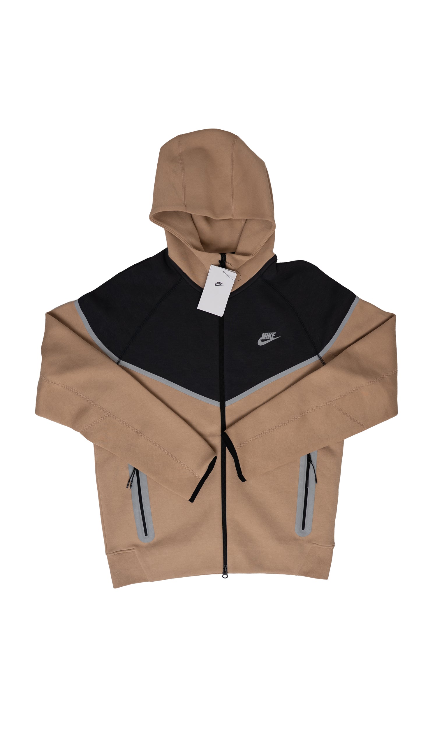 Nike Tech Fleece Krem Crni Duks