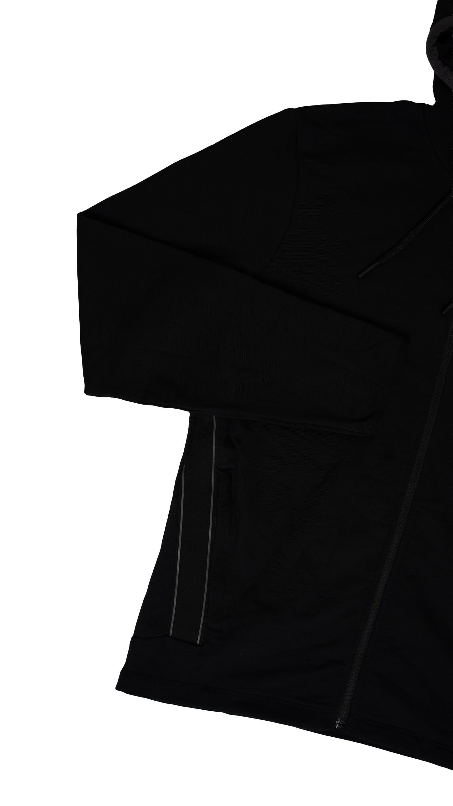 Lyle & Scott Crni Full-Zip Sport Duks sa Detaljima