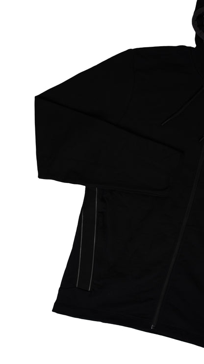 Lyle & Scott Crni Full-Zip Sport Duks sa Detaljima