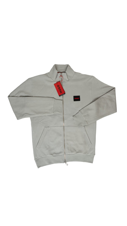 HUGO Bež Full-Zip Elegant Duks