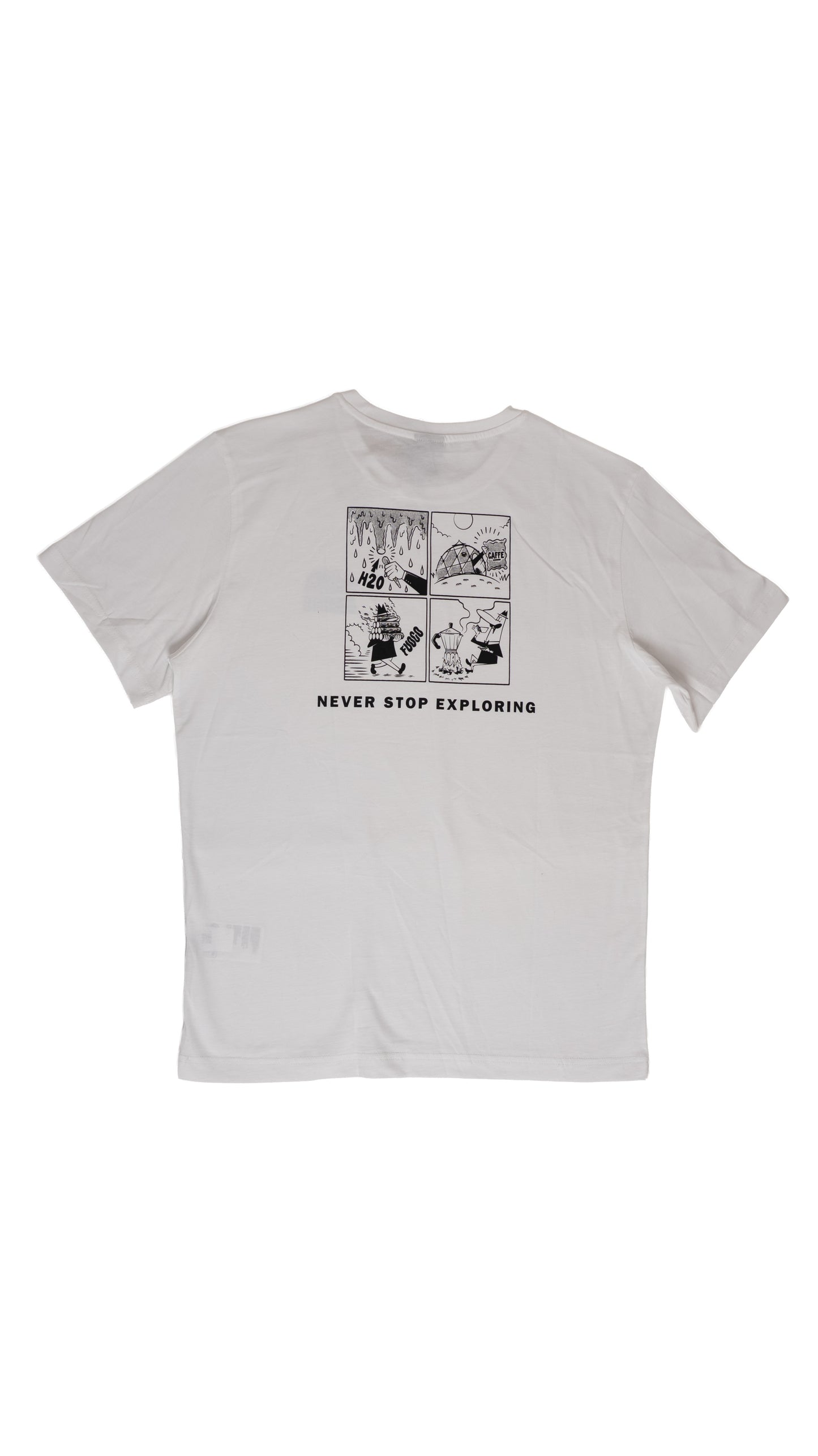 The North Face 'Bialleti' Bela Majica sa Printom na Leðima