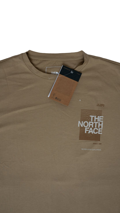 The North Face Krem Majica sa Logom na Leðima