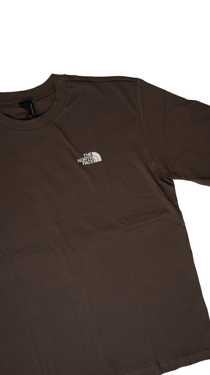 The North Face Braon Majica sa Printom na Leðima