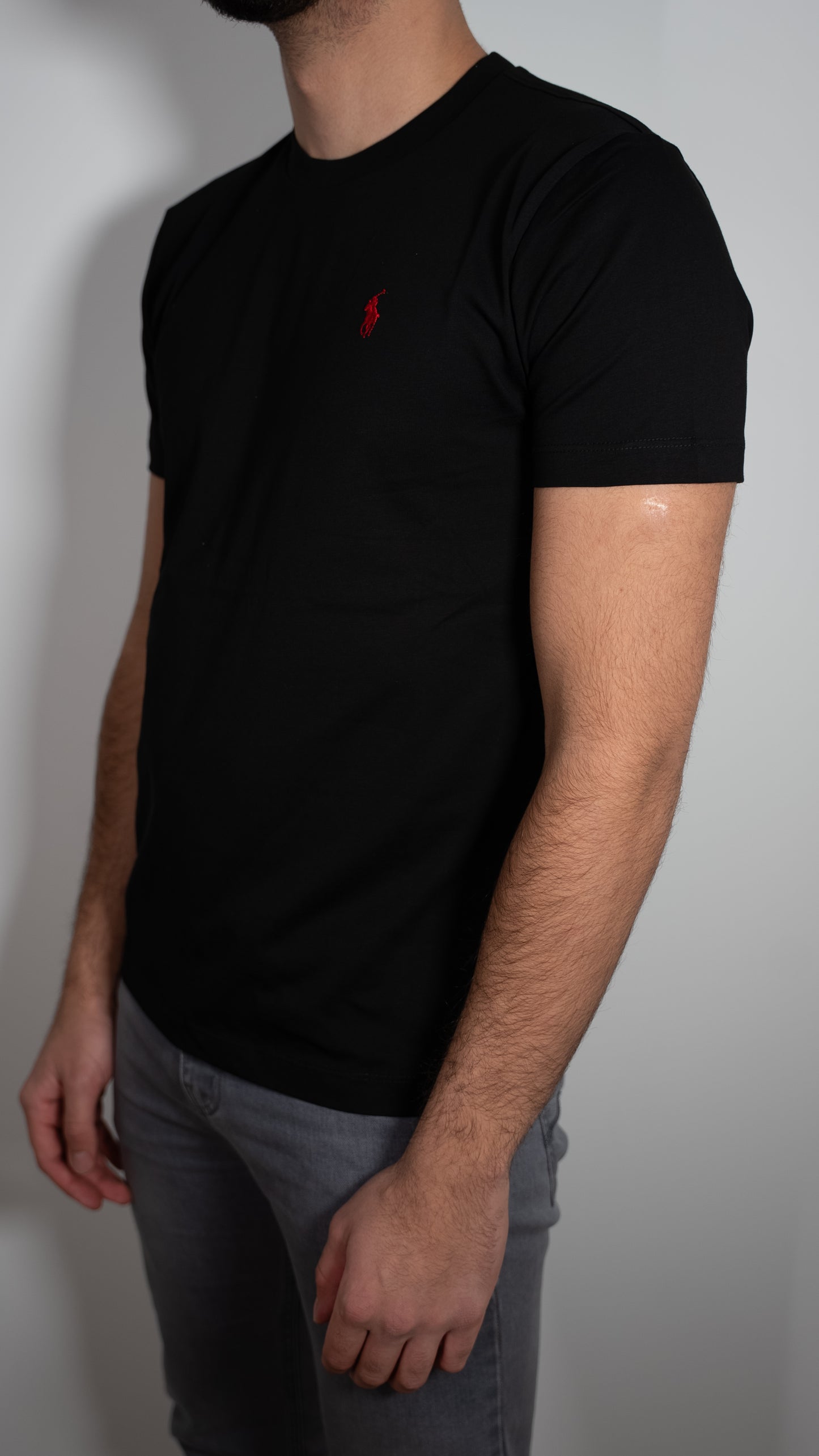 Polo Ralph Lauren Crna Majica sa Basic Logom