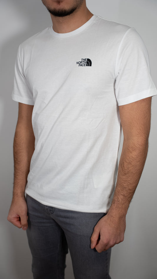 The North Face Bela Majica sa Printom na Leðima