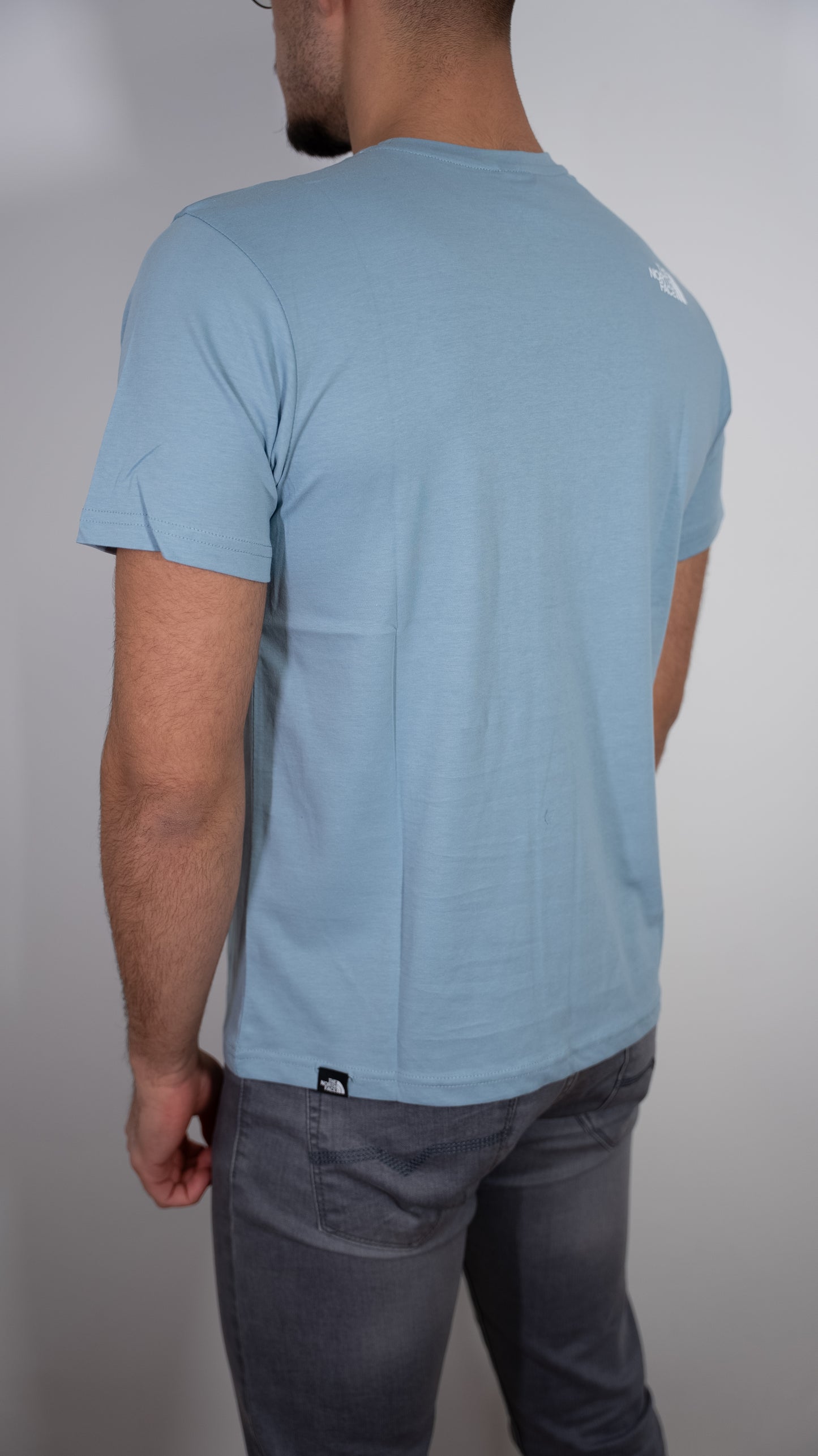 The North Face Baby Plava Majica sa Minimalistic Logom