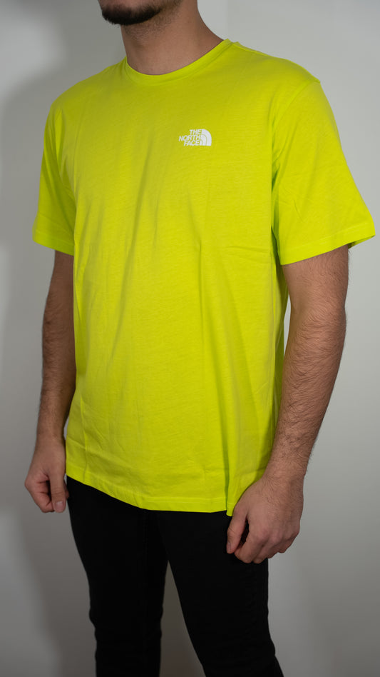 The North Face Neon Zelena Majica sa Minimalistic Logom