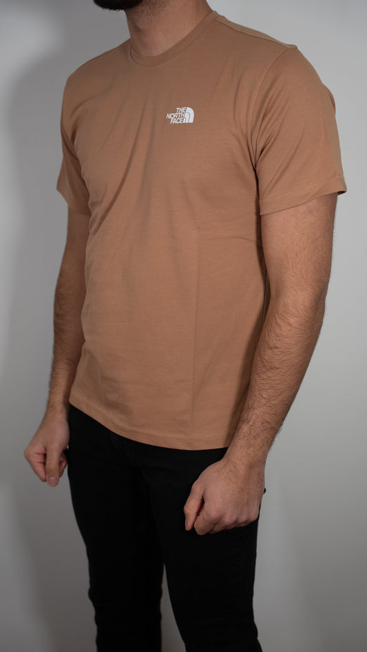 The North Face Krem Majica sa Minimalistic Logom