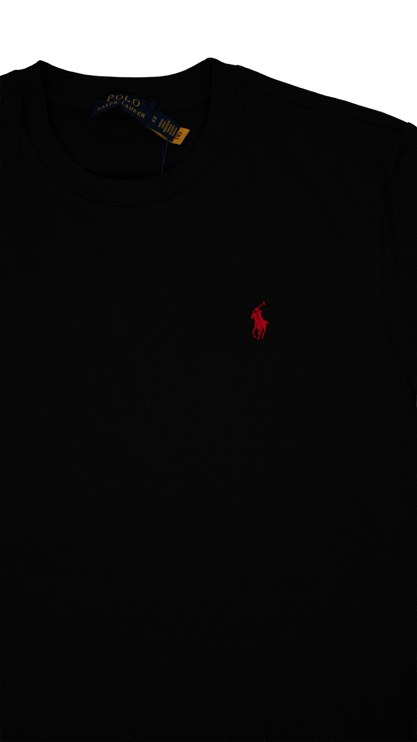 Polo Ralph Lauren Crna Majica sa Basic Logom