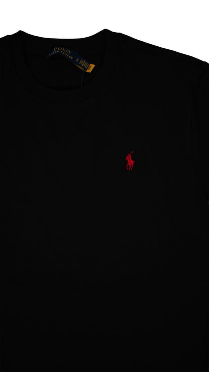 Polo Ralph Lauren Crna Majica sa Basic Logom