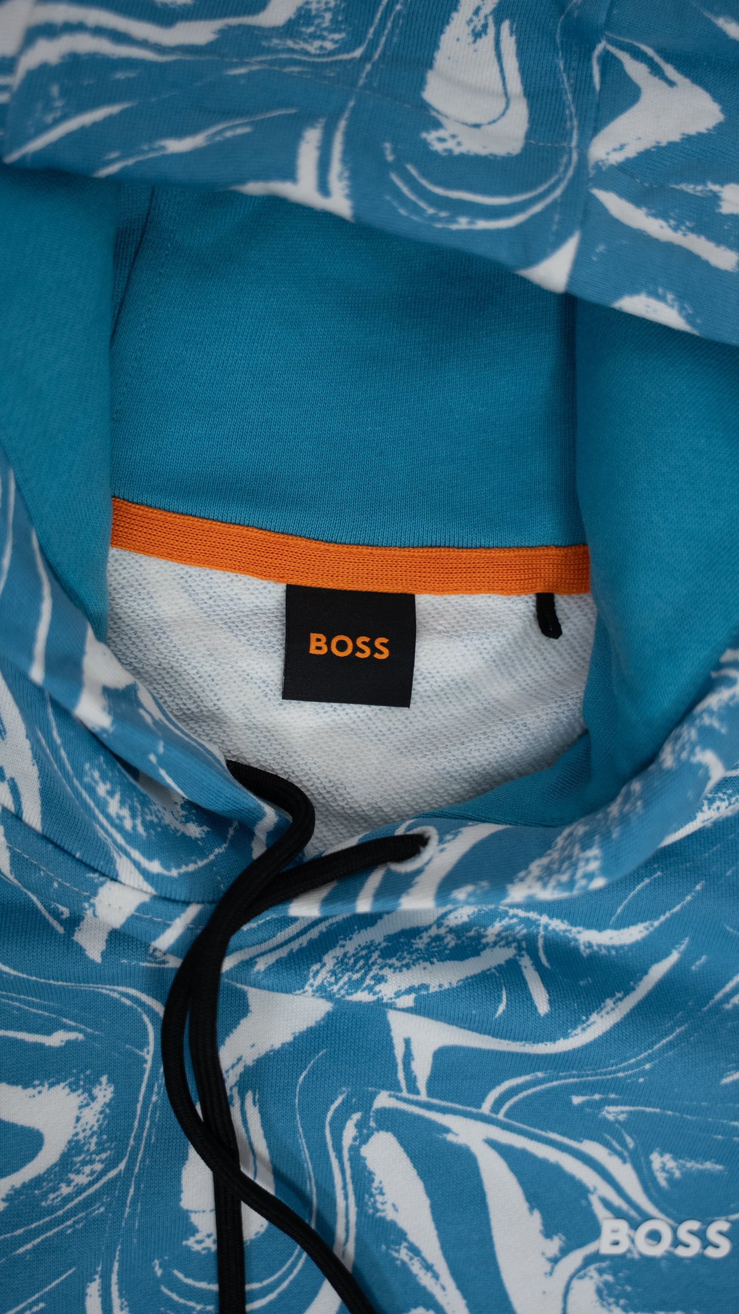 BOSS Plavi Duks sa Minimalistic Logom
