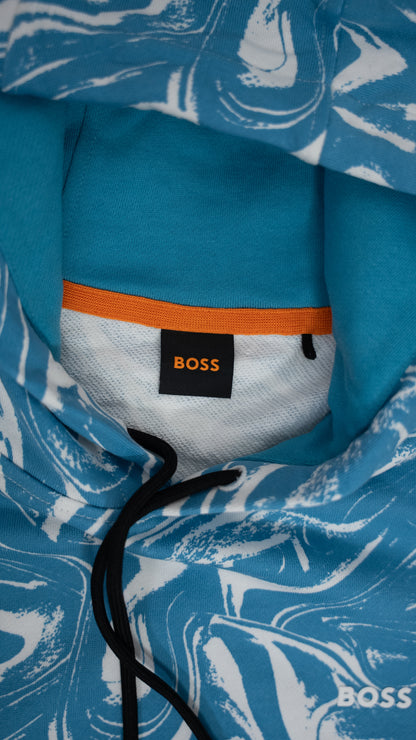 BOSS Plavi Duks sa Minimalistic Logom