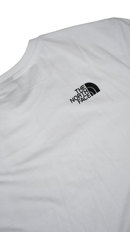 The North Face Crna Majica sa Mountain Line Logo Printom