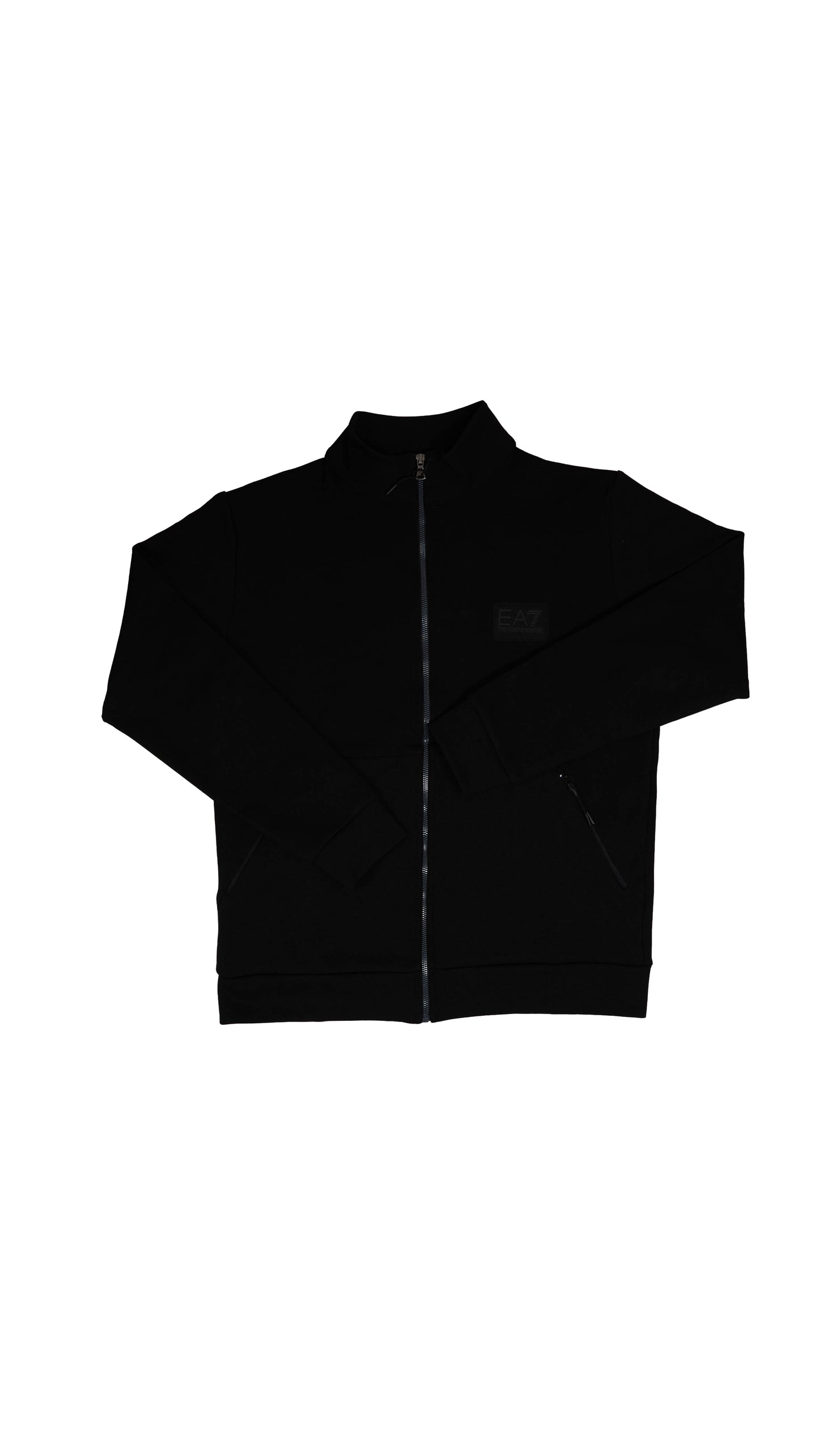 Emporio Armani EA7 Crna Komplet Trenerka sa Badge Logom