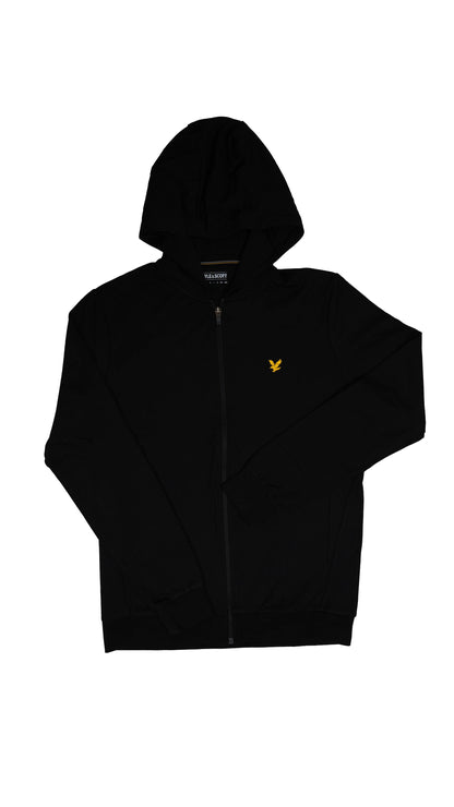 Lyle & Scott Sport Crni Full-Zip Duks