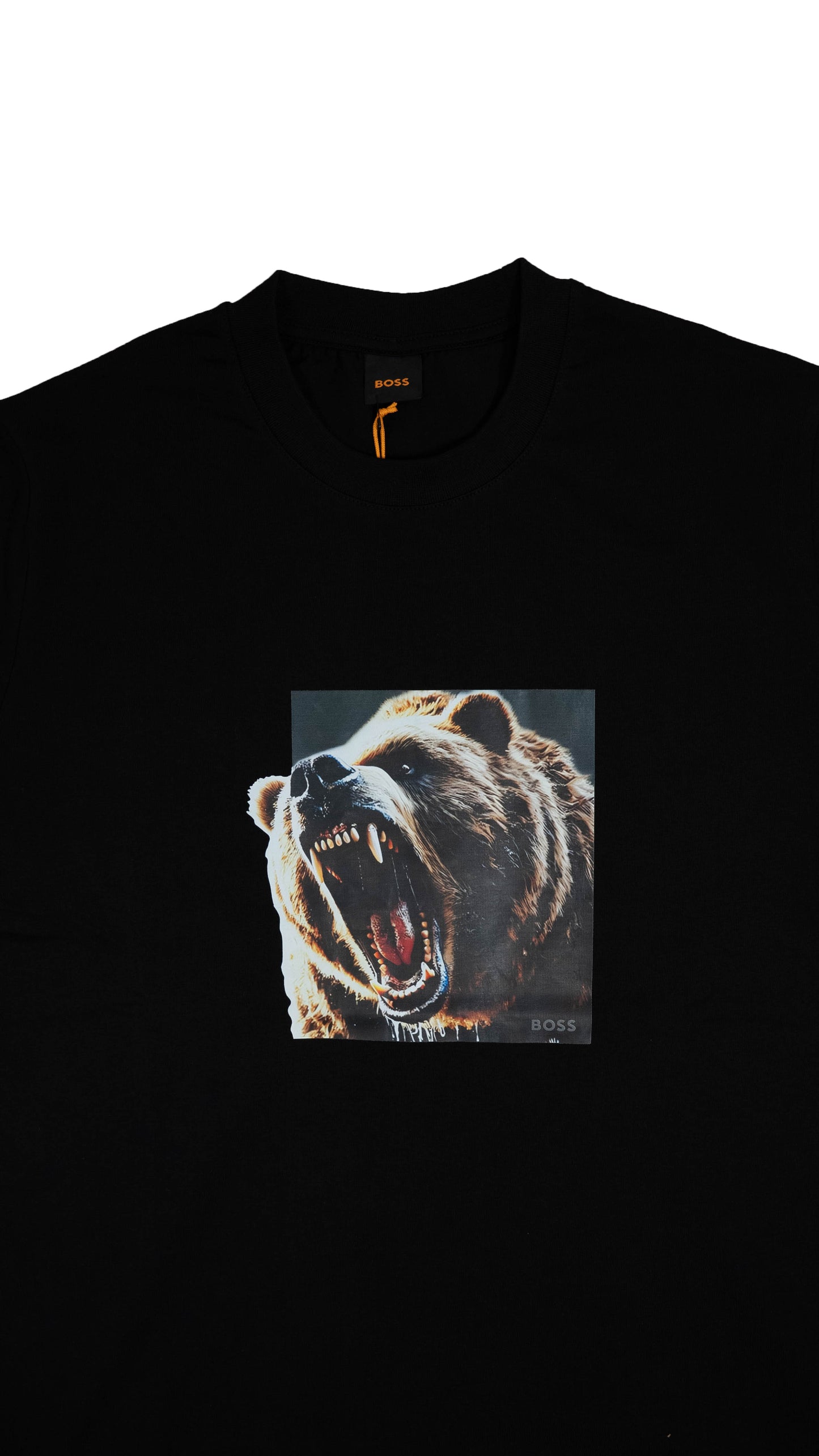 BOSS Crna Majica sa Divljim Medvedom