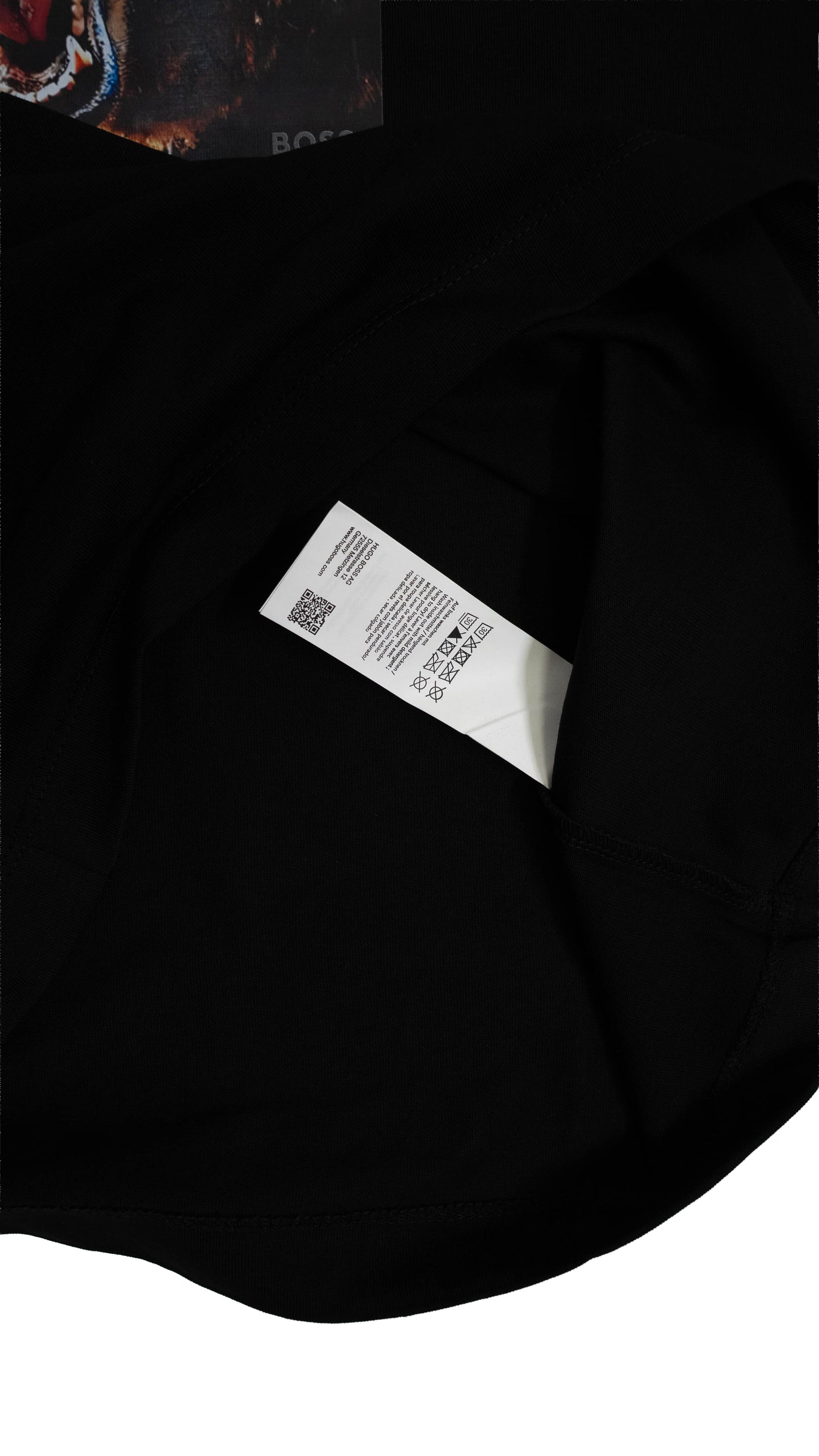 BOSS Crna Majica sa Divljim Medvedom