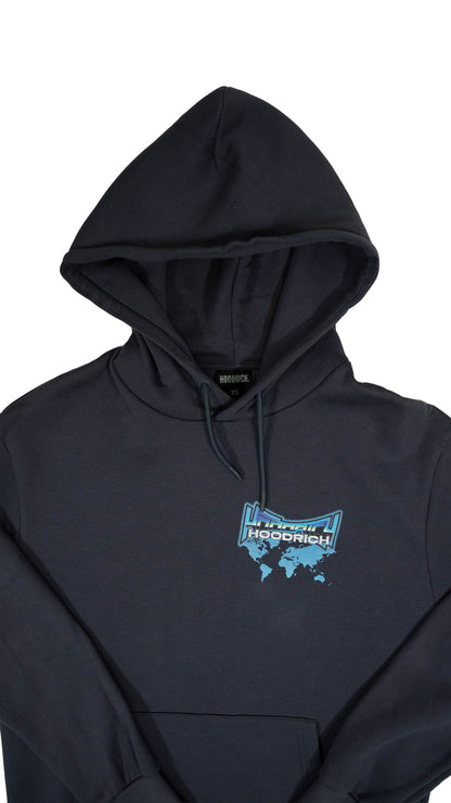 HOODRICH Sivi Duks sa Worldwide Printom na Leðima