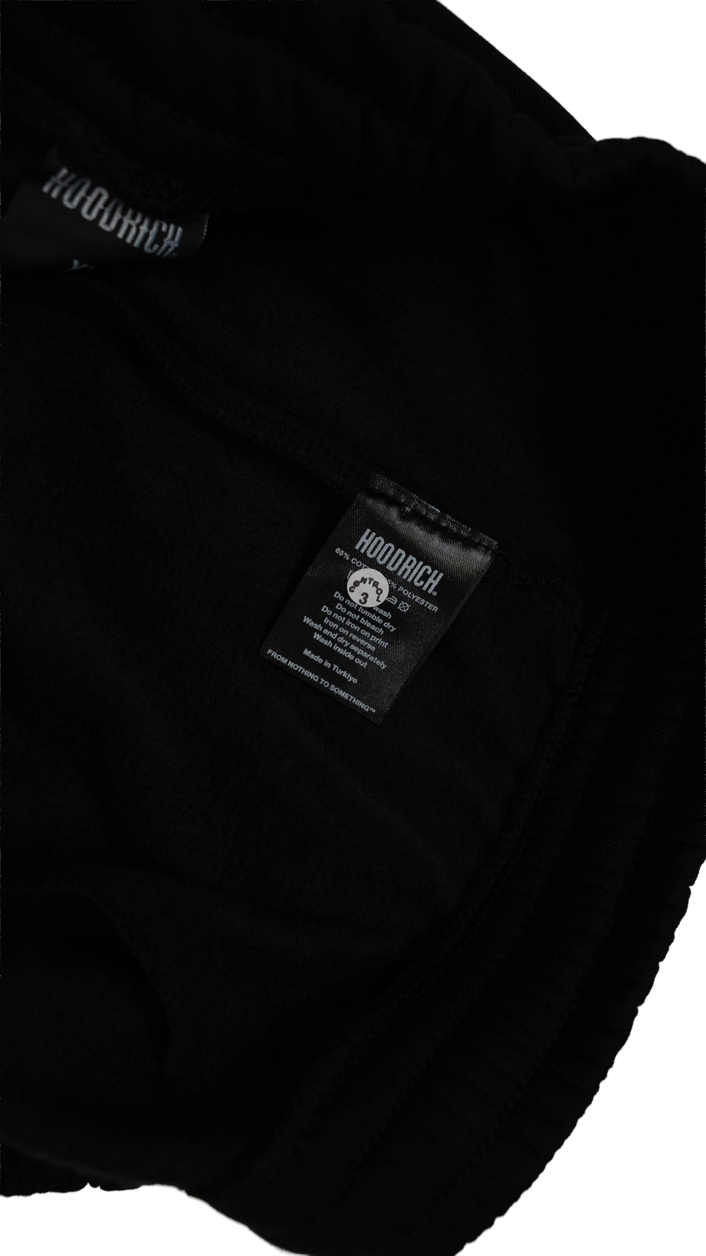 HOODRICH Crni Donji Deo Trenerke sa Money Collector Printom