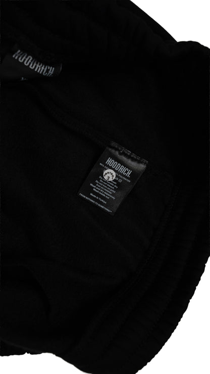 HOODRICH Crni Donji Deo Trenerke sa Money Collector Printom