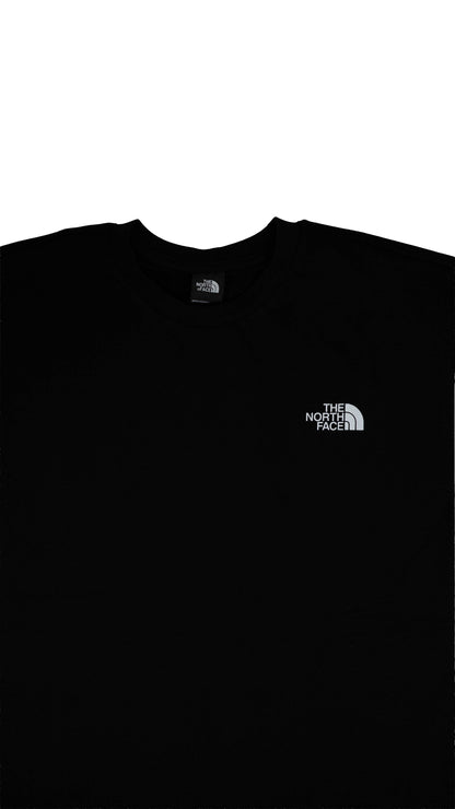 The North Face Crna Majica sa Vertical Printom na Leðima