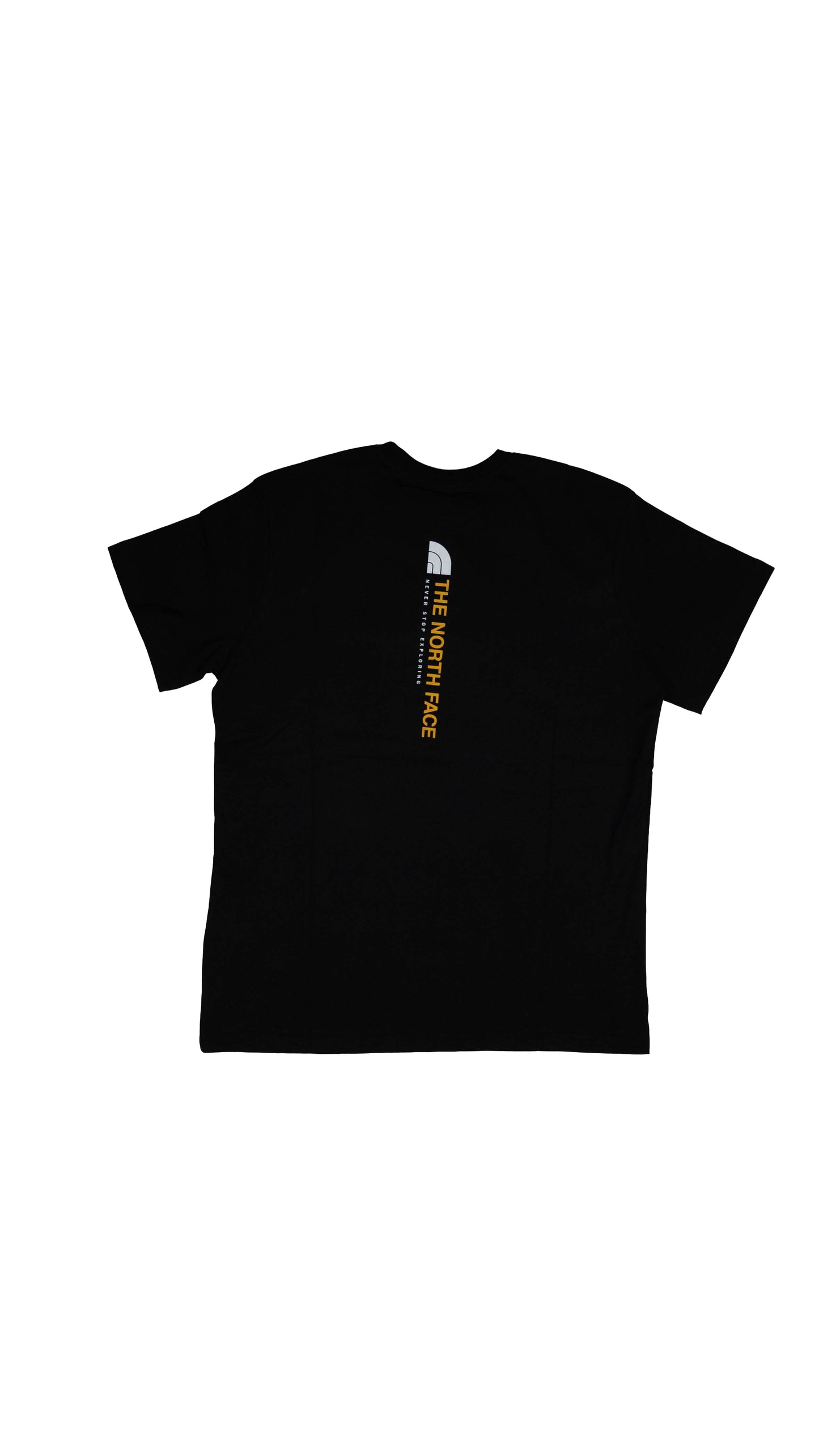 The North Face Crna Majica sa Vertical Printom na Leðima