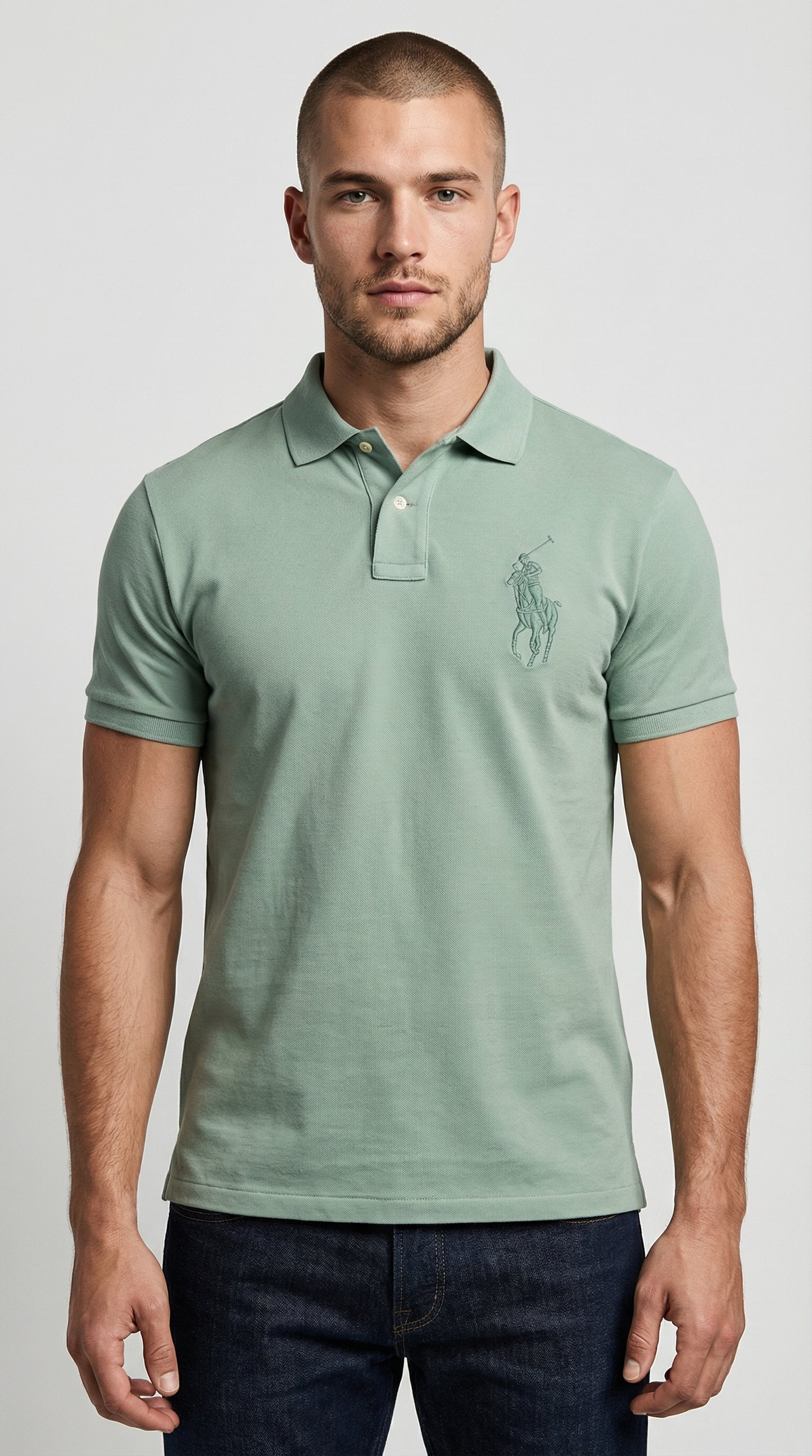 Polo Ralph Lauren Zelenkasta Majica sa Big Logom